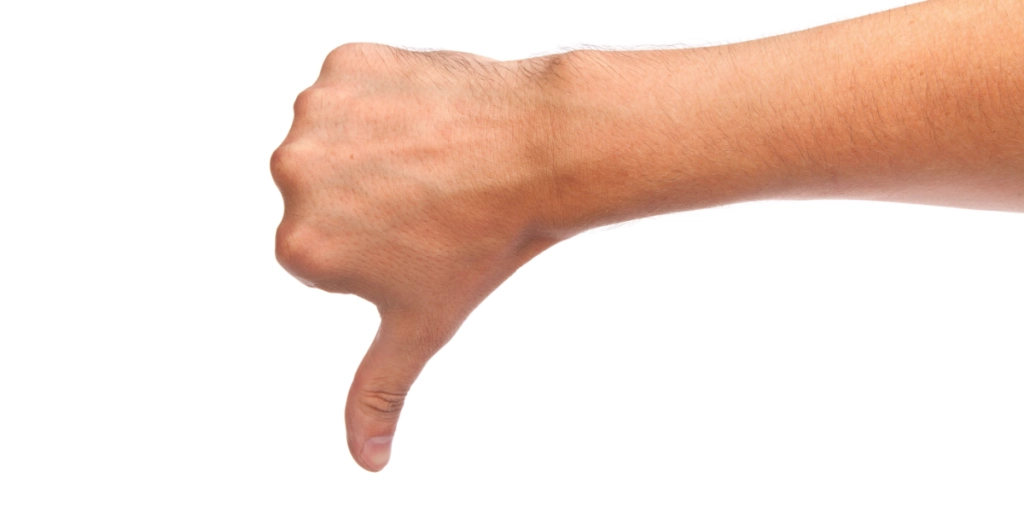 Thumb down