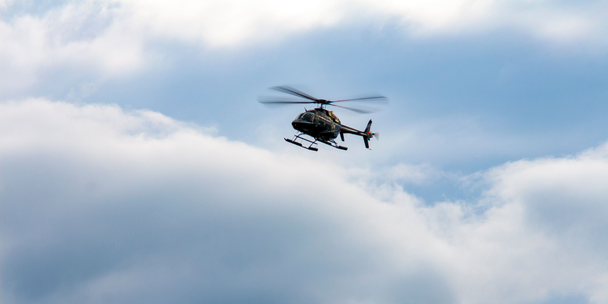 News helicopter