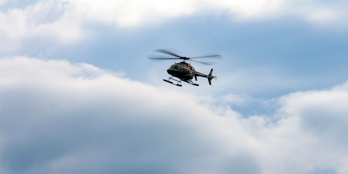 News helicopter