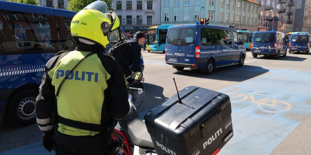 Politi, police, udrykning, danish police