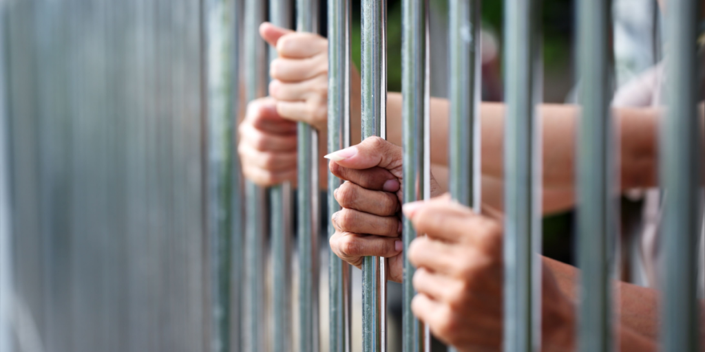 Prison, prisoners, overcrowded, behind bars