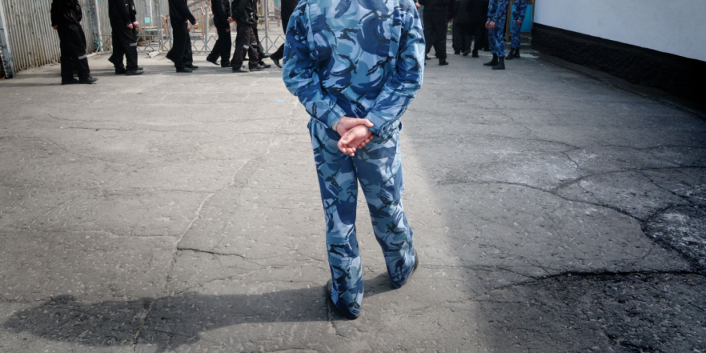 Russia, prison, guard