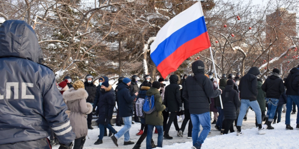 Russia, protest, support Navalny