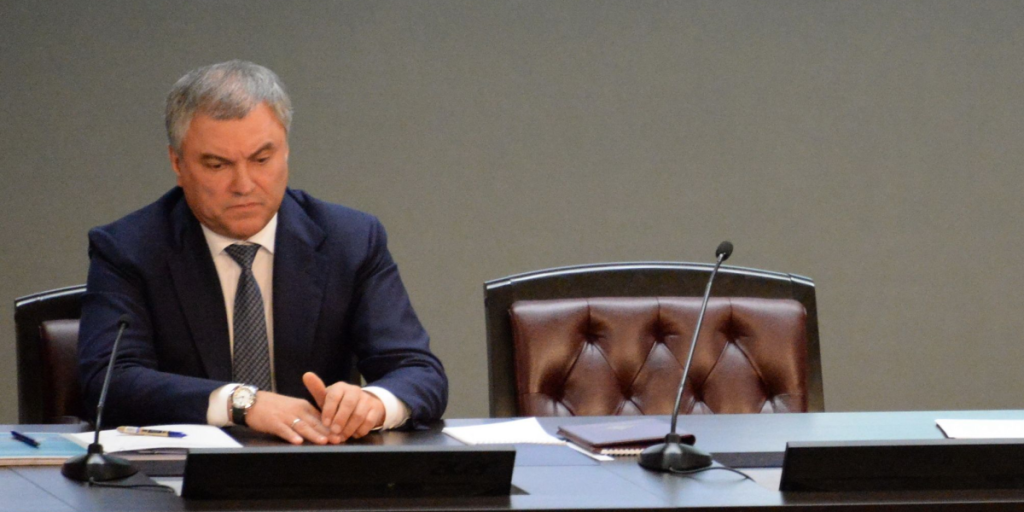 State Duma Speaker Vyacheslav Volodin