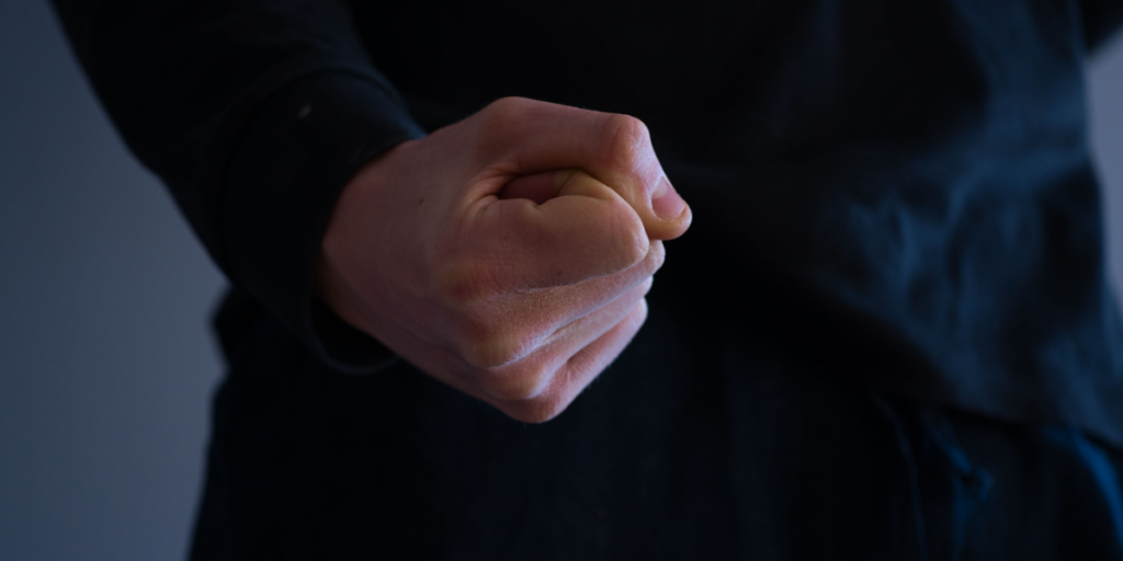 Fist, clenched, violence, beating