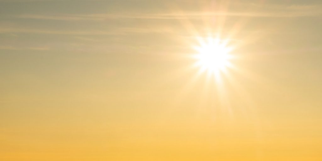Sol, sommer, himmel