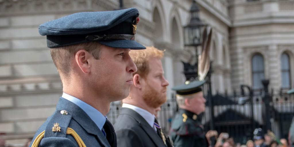 Harry, William, The state funeral of her majesty queen Elizabeth II