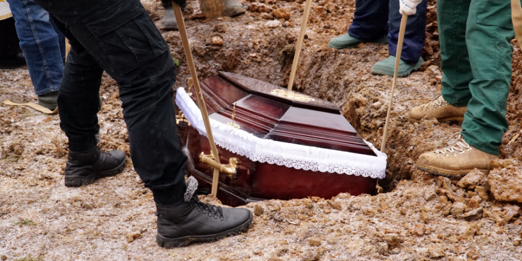 Burial, grave
