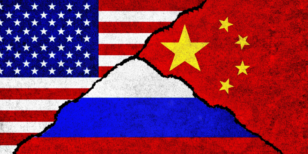USA, Russia, China