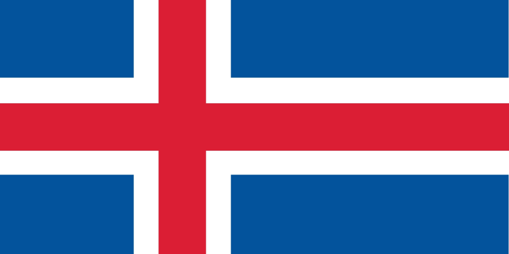 Iceland, flag