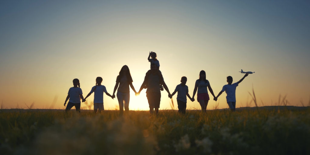 Family, optimism, optimistic, prevail, survival, horizon, happy