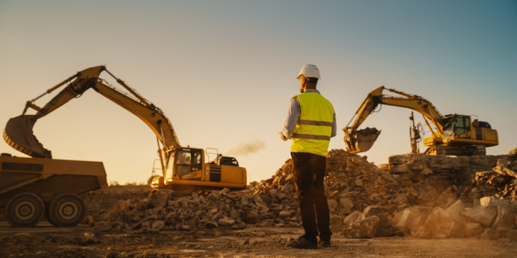 Rebuilding, construction, building, cleaning up