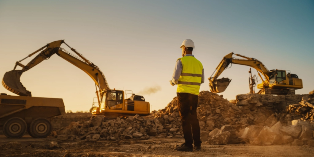 Rebuilding, construction, building, cleaning up