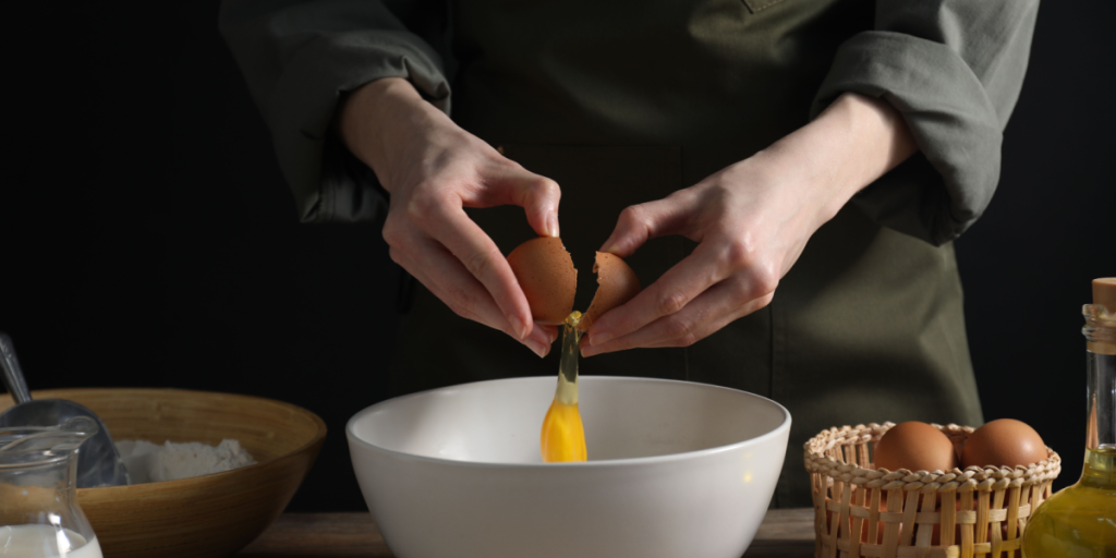Eggs, breakfast, healthy