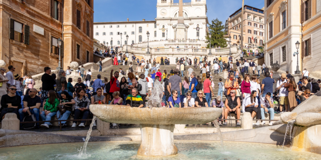 Spanish Square, Italy, Rome, Spanish Stairs