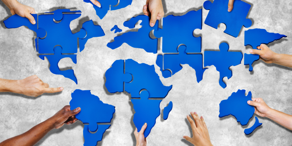 World, map. jigsaw