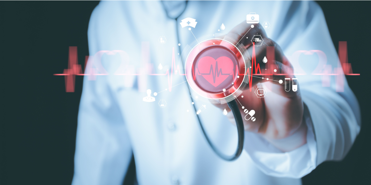 Doctor, cardiologist, heart beat