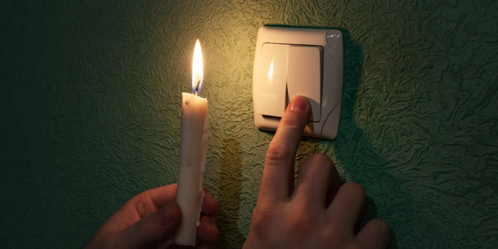 Power outage, electricity