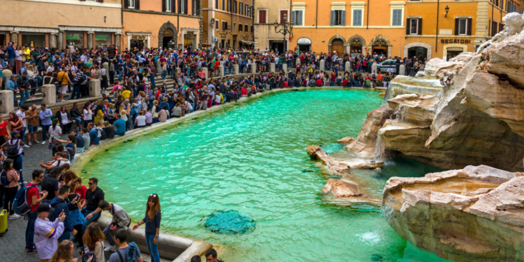 Trevi Fountain, Rome, Italy