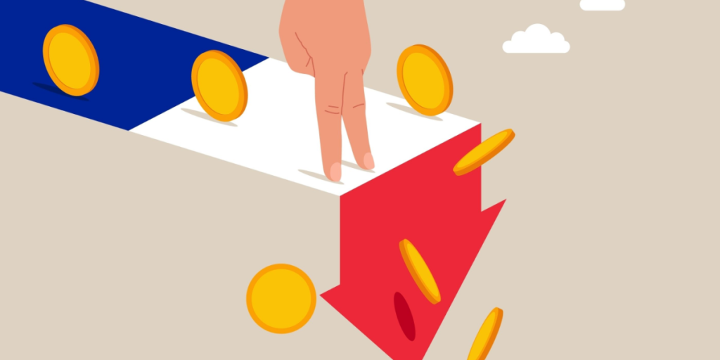 France, economy, collapse