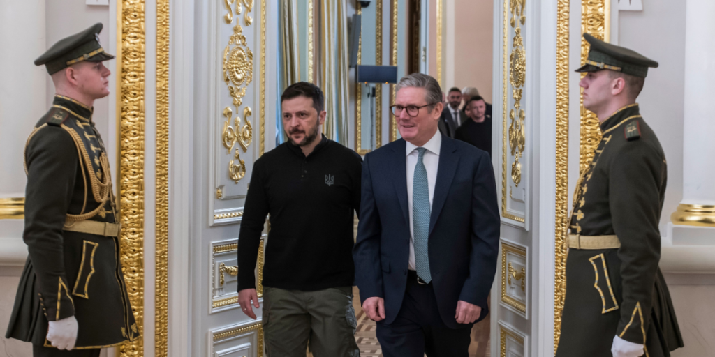 Keir Starmer, Volodomyr Zelenskyy