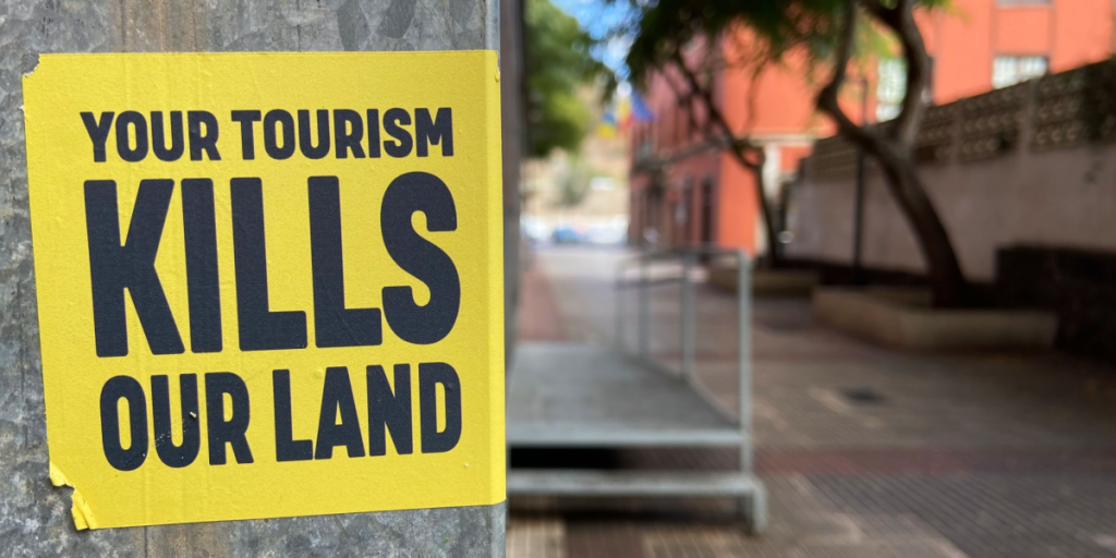 Protest against tourists, tourism
