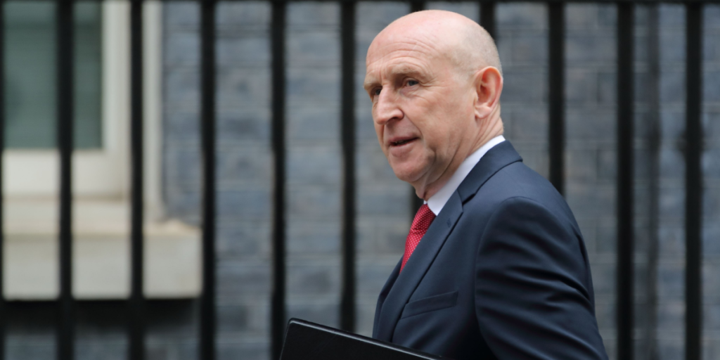 UK Secretary of Defense, John Healey