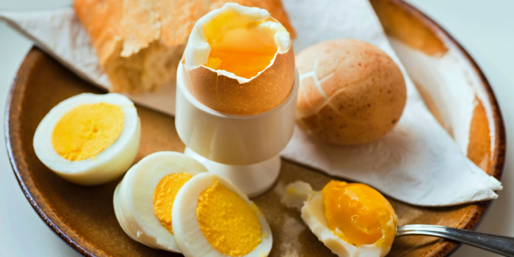 Eggs, breakfast, healthy