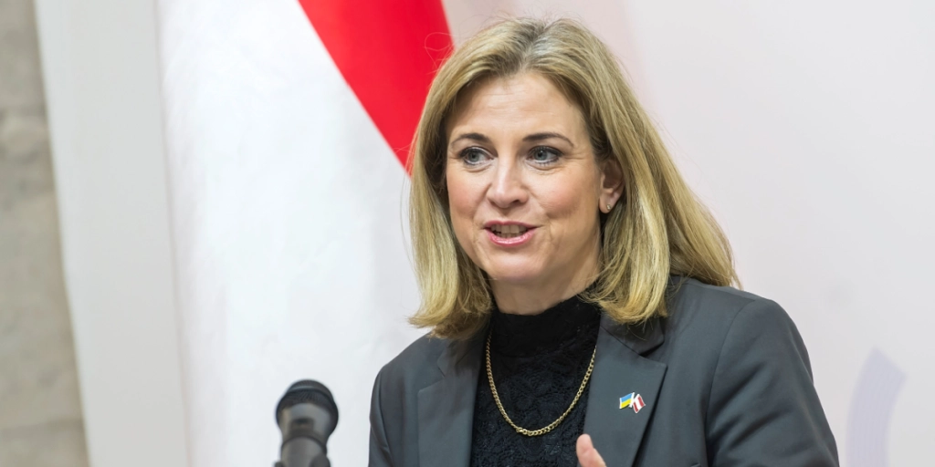 Austria Foreign Minister Beate Meinl-Reisinger