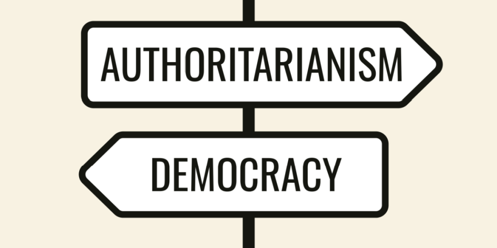 Authoritarianism, democracy