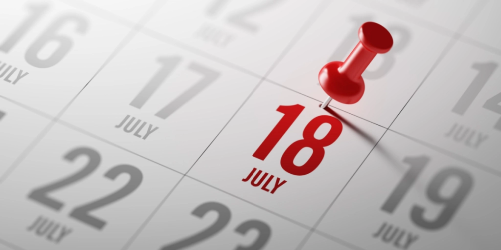 July 18th, 18. juli