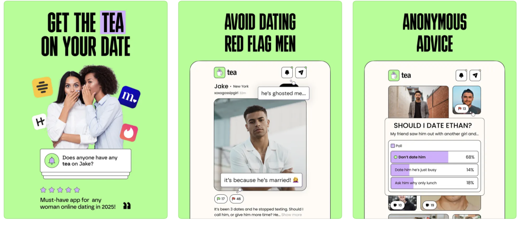 Tea dating app
