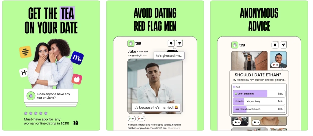 Tea dating app