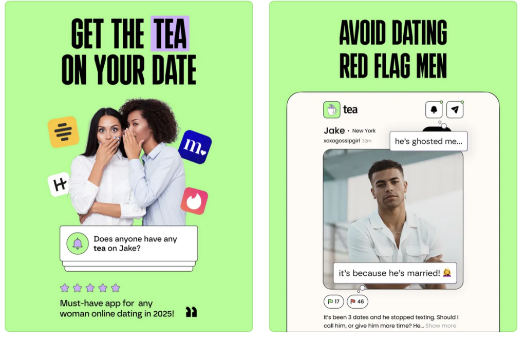 Tea dating app