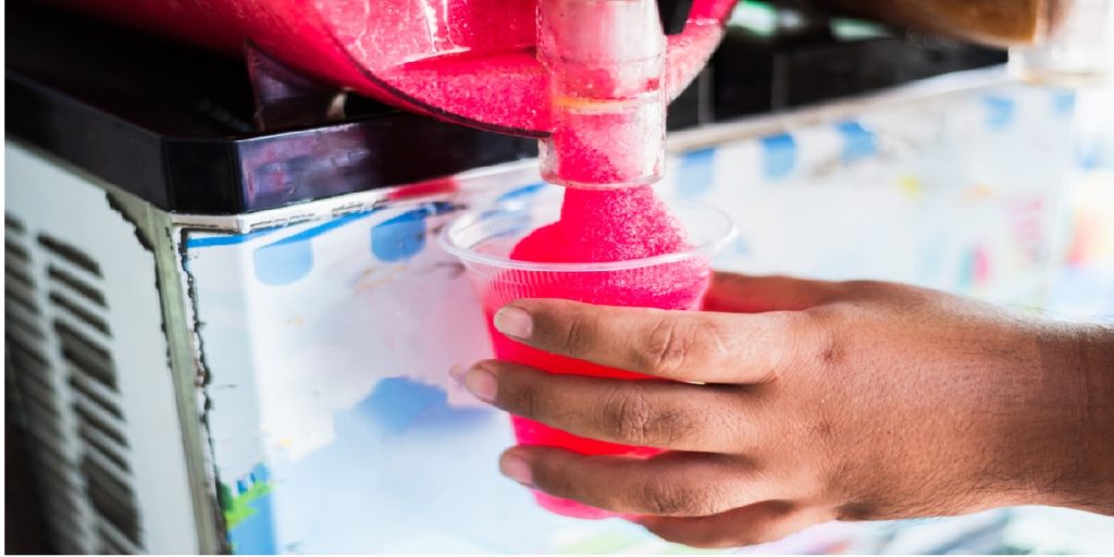 Slush ice