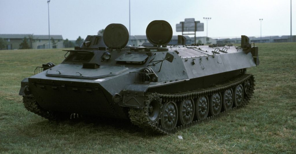 Soviet_MT-LB russian army vehicle