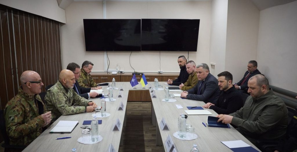 Zelensky NATO Meeting