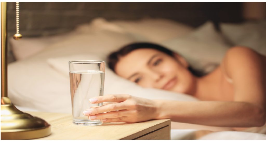 bedtime water woman