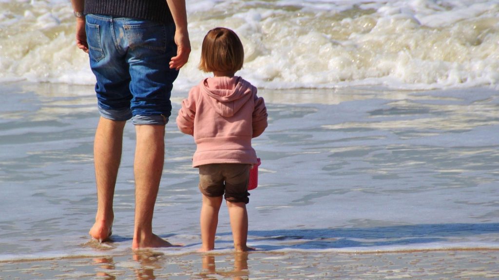 beach family summer vacation