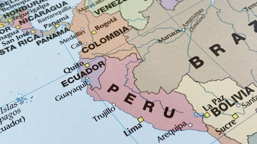 ecuador map