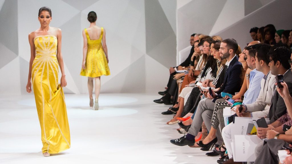 fashion runway model