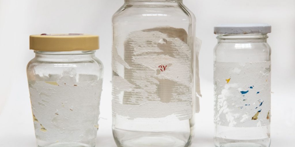 glass jar labels klistermærke glas