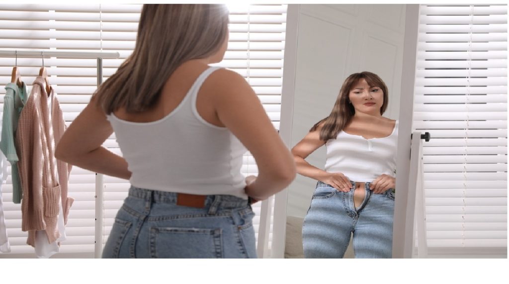 mirror person