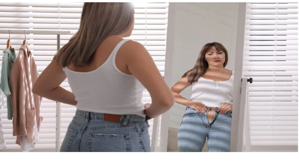 mirror person
