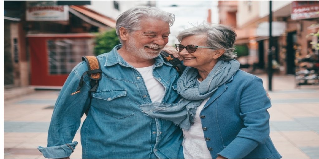 old people happy