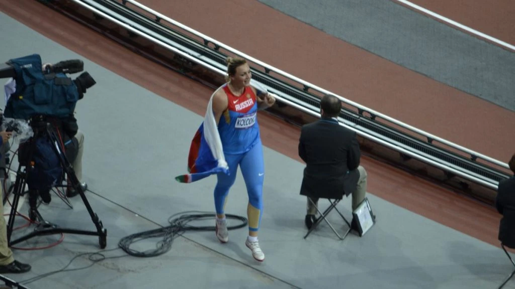 Russian athlete