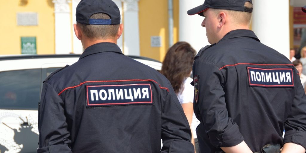 russian police