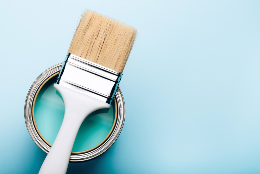 Maling, pensel, paint, brush