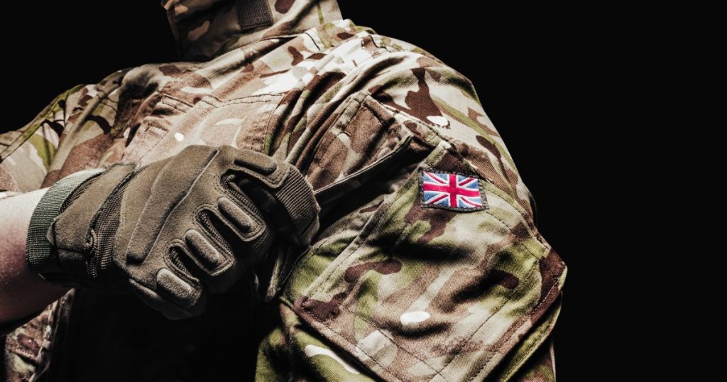 UK soldier