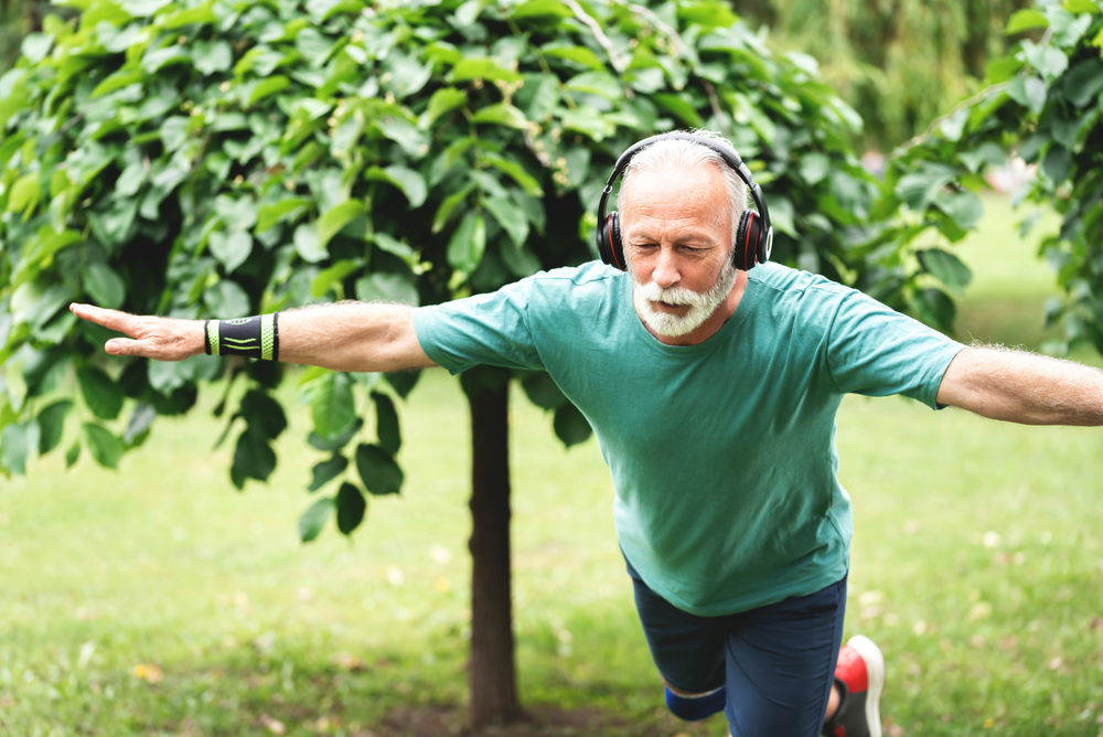 Senior,Man,balance,gammel,mand,